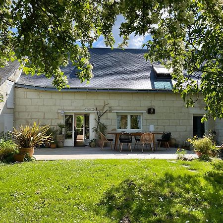 Chambres D Hotes Avec Piscine Et Spa La Foliere Saumur Villebernier ภายนอก รูปภาพ