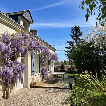 Chambres D Hotes Avec Piscine Et Spa La Foliere Saumur Villebernier ภายนอก รูปภาพ